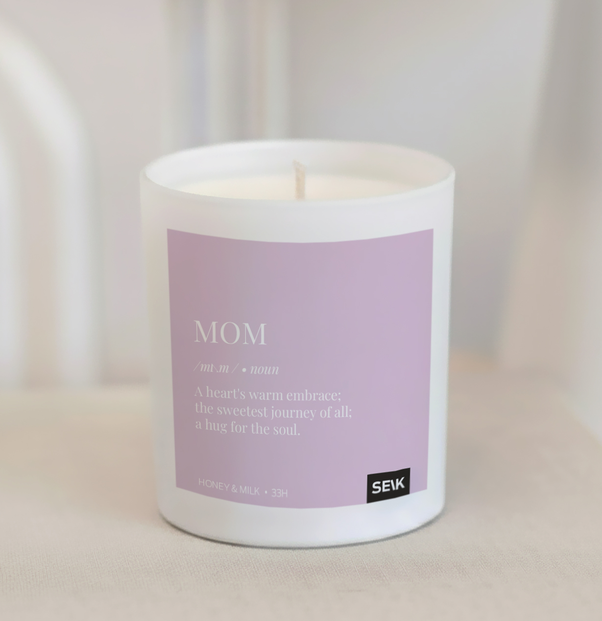 Sviečka pre šťastie - Mom