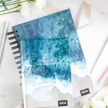 Bullet journal / zápisník s bodkami (pevný obal) - adventures