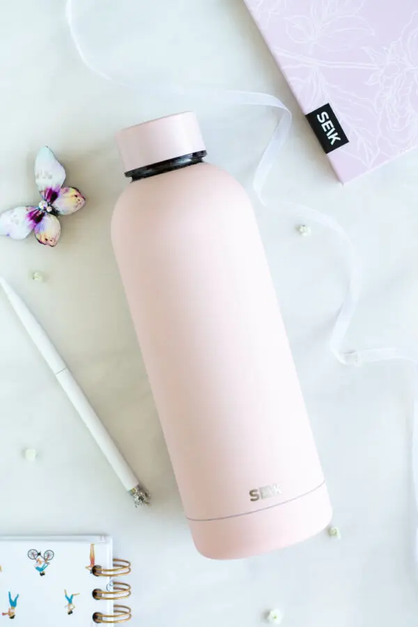 SEIK Fľaša na vodu - Ružová 500ml