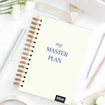 Učiteľský diár 26/27, špirálová väzba - my master plan