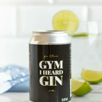 Gym? I heard Gin! - Ponožky Gin & Tonic (veľ. 40-46)