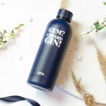 Seik Fľaša na vodu - Gym? I heard gin 500ml