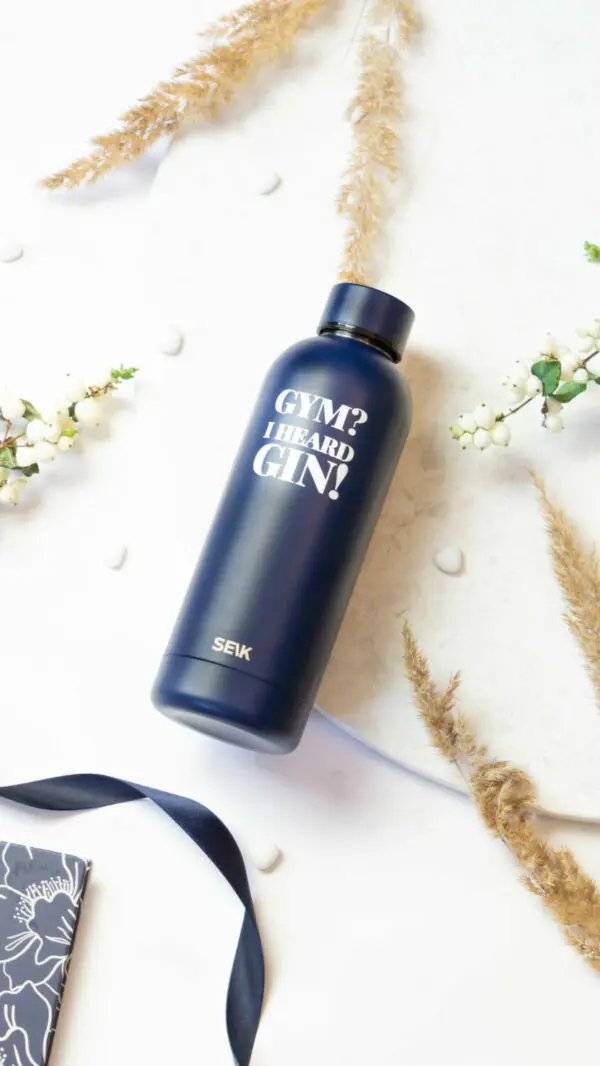 Seik Fľaša na vodu - Gym? I heard gin 500ml
