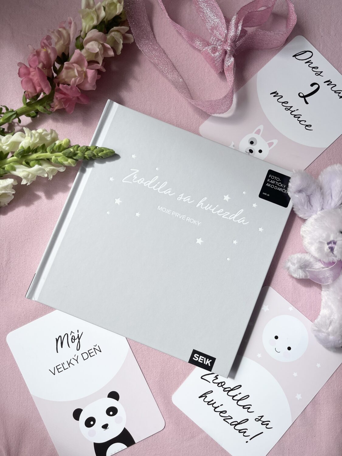 Pamätná kniha pre bábätko - Zrodila sa hviezda (neutrálna)
