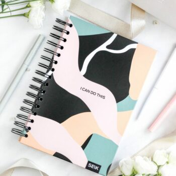 Bullet journal / zápisník s bodkami (pevný obal) - I can do this