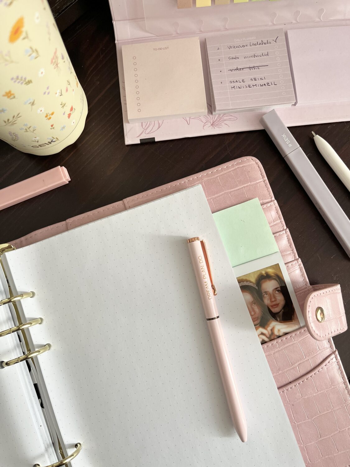 Náplň do koženého (vegan) obalu s bodkami - 240 strán