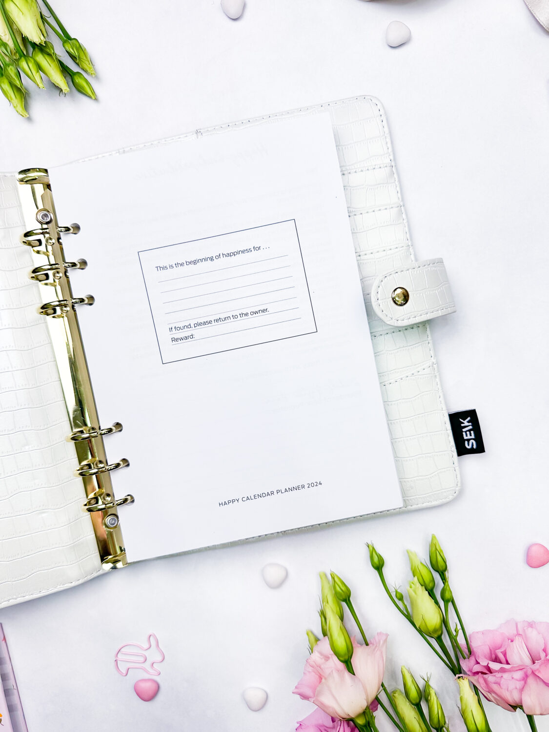 Náplň do koženého diára - Plánovač Happy Calendar 2026 – Obrázok 7