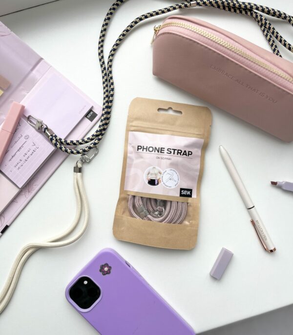 Univerzálna šnúrka na telefón - oh so pink! – Obrázok 7