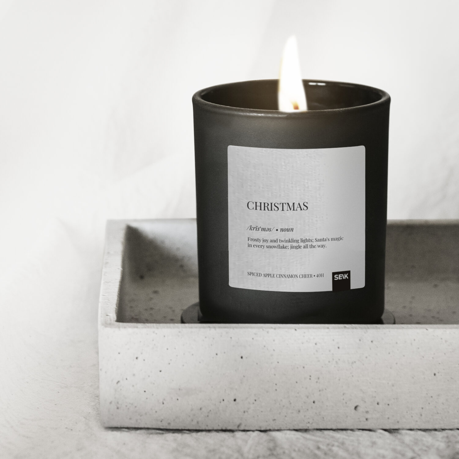 Sviečka pre šťastie - christmas