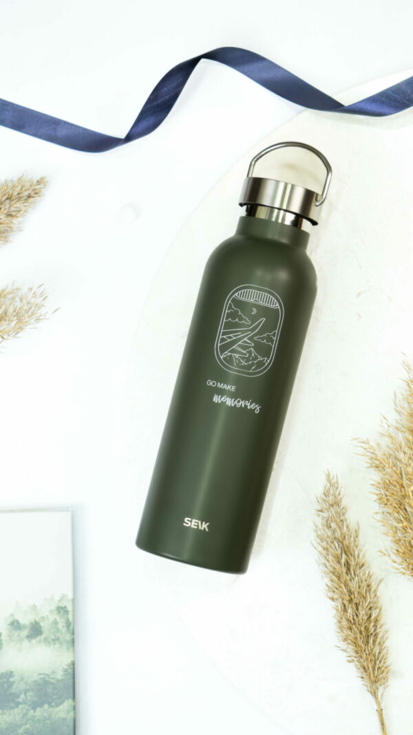 SEIK Fľaša na vodu - Go make some memories 500ml