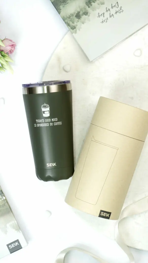 Termoska/Hrnček na kávu - todays good mood is sponsored by coffee 350ml