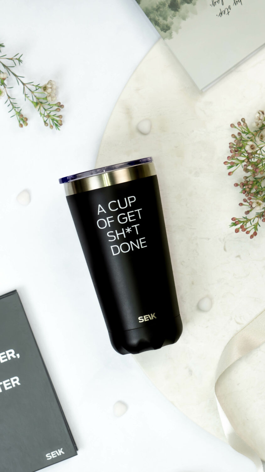 Termoska/hrnček na kávu - get sh*t done 350ml