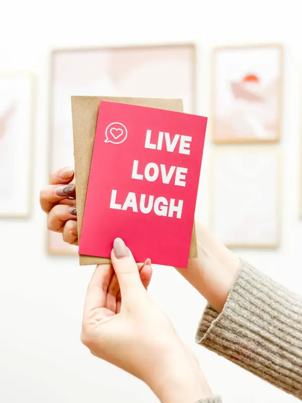 Pohľadnica - Live. Love. Laugh. - Image 3