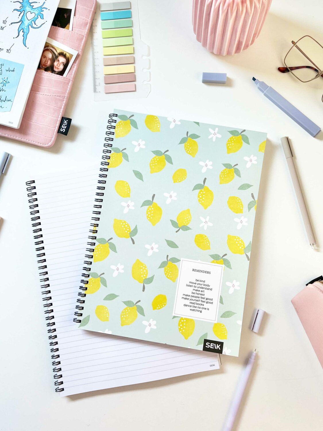 A4 Špirálový zápisník - reminders