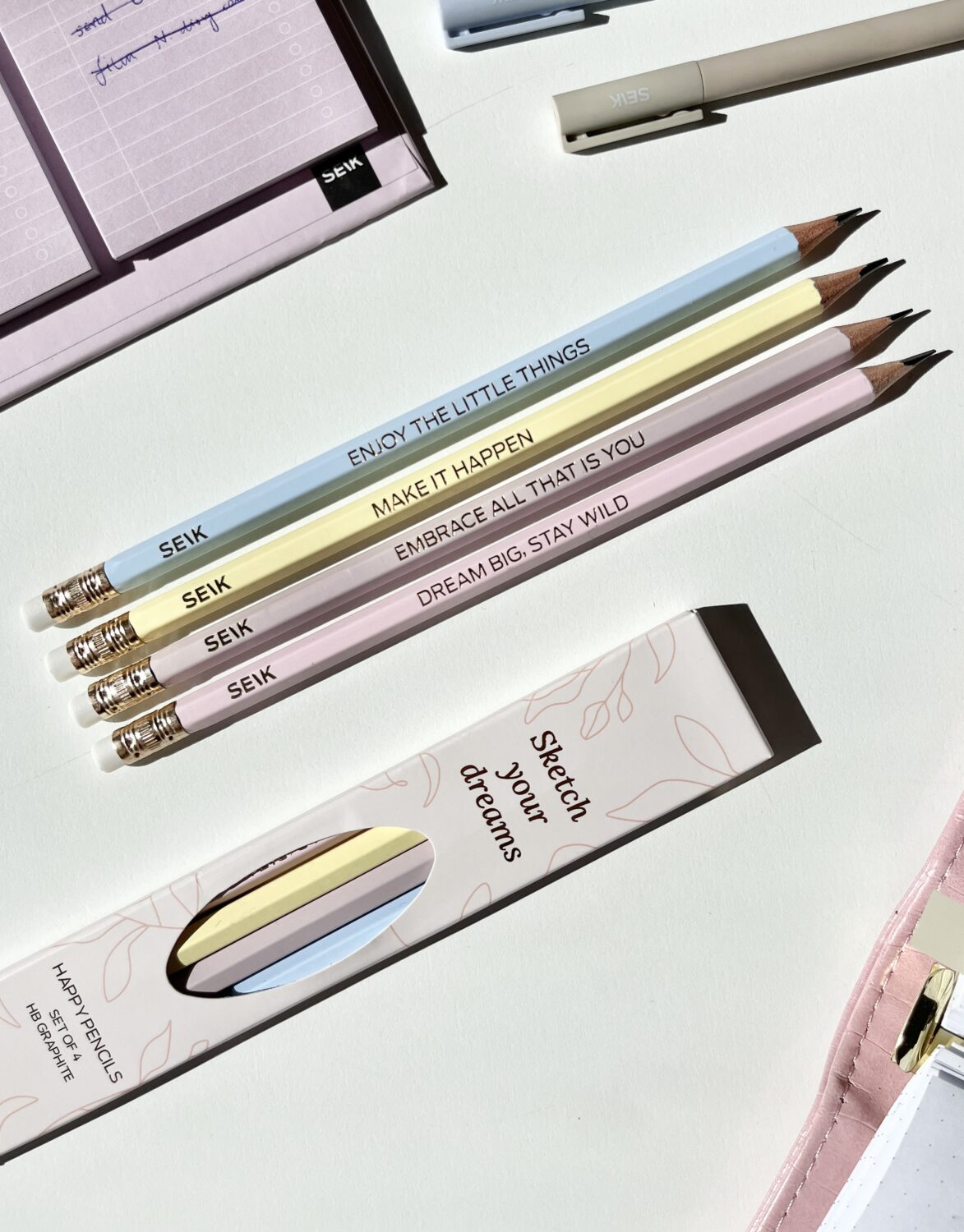 Happy pencils - Ceruzky 4ks