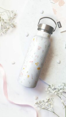 SEIK Fľaša na vodu - kvety 500ml