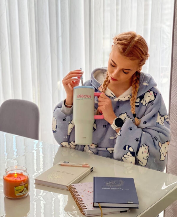 SEIK tumbler - termo fľaša 1200ml - Grow positive thoughts - Image 6