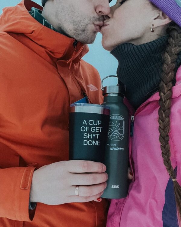 SEIK Fľaša na vodu - Go make some memories 500ml - Image 8