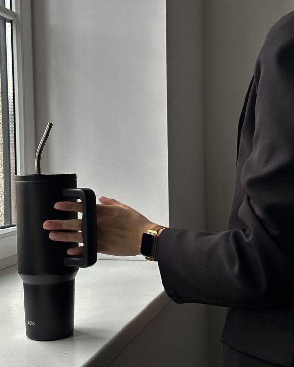 SEIK tumbler - termo fľaša 1200ml - Polnoc - Image 8