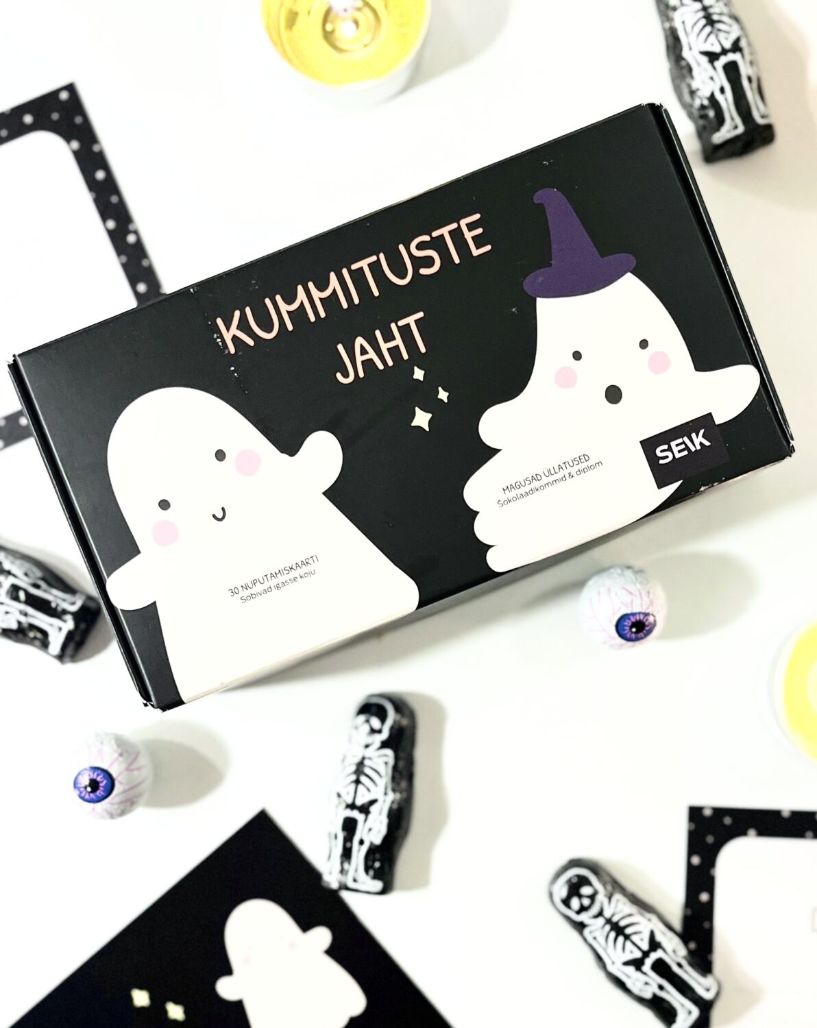 Halloweenska hľadačka sladkostí - súprava dobrodružnej hry