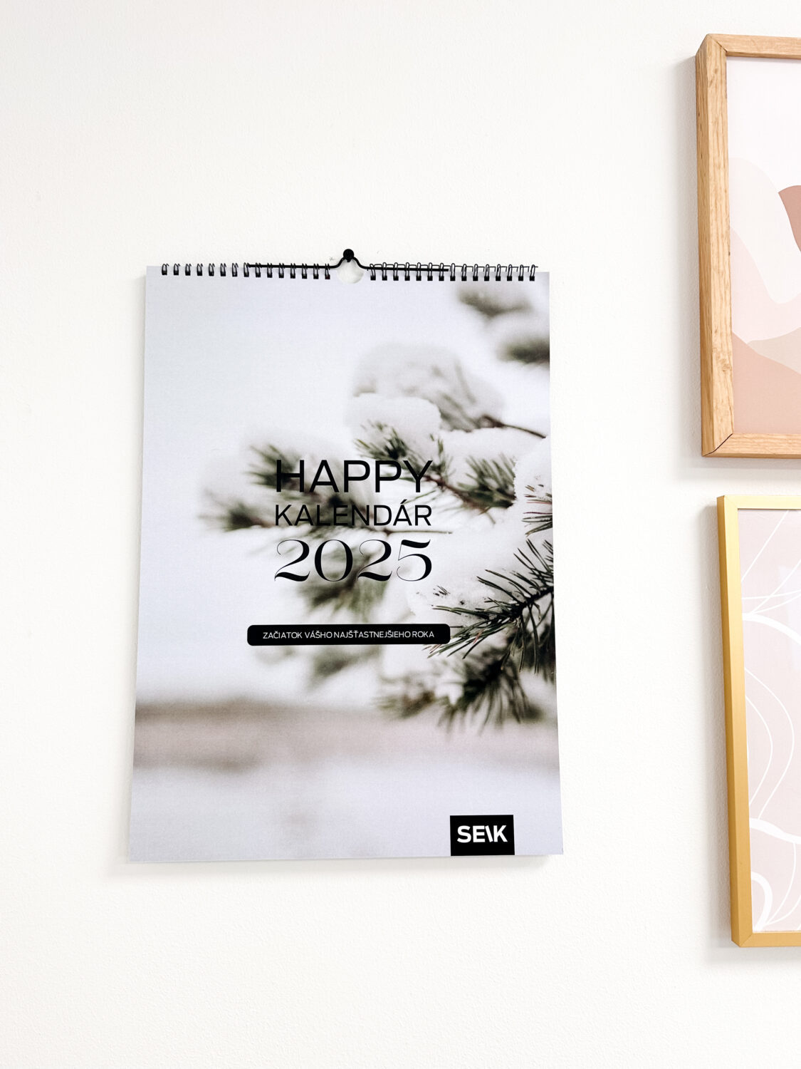 Nástenný Happy kalendár 2025 - Príroda (A3)