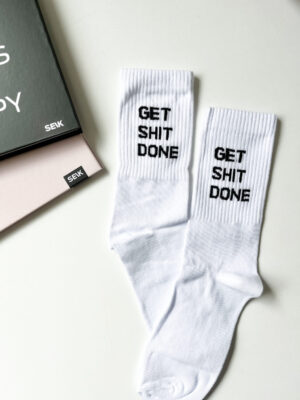 Športové ponožky - get shit done (unisex veľ. 35-46)
