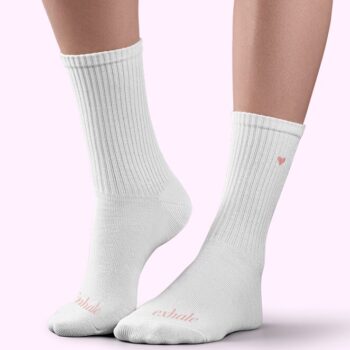 Športové ponožky - inhale & exhale (unisex 35-46)
