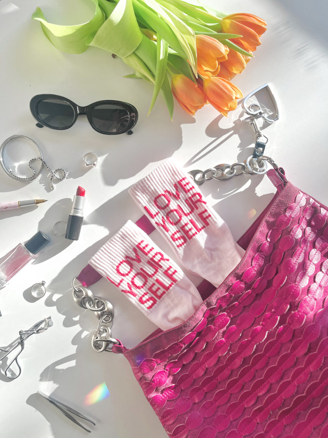 Športové ponožky - love yourself (unisex veľ. 35-46)