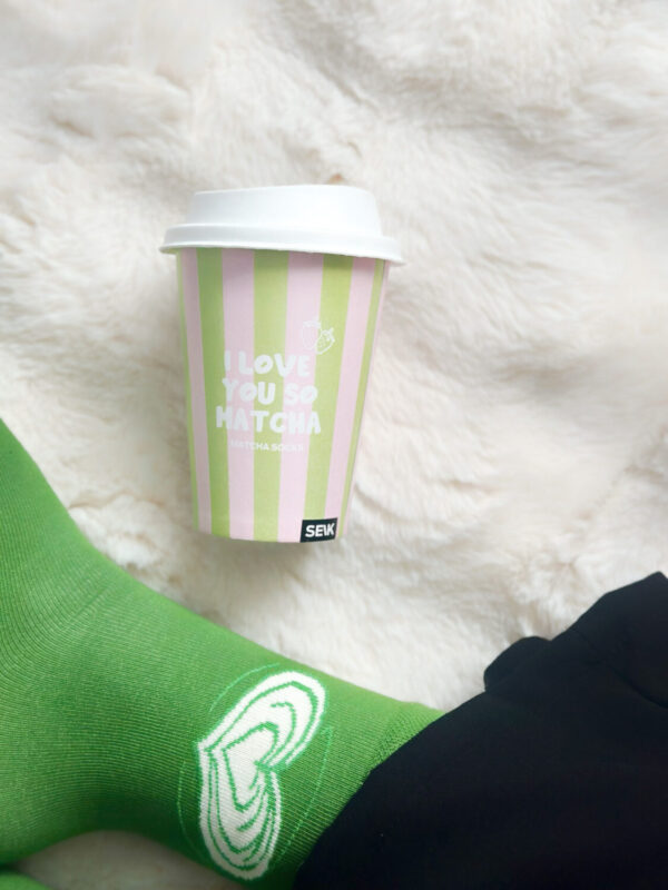 I love you so matcha ponožky - Image 8