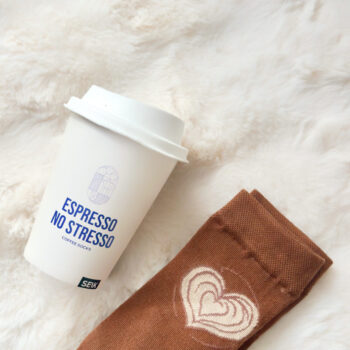 Espresso no stresso ponožky