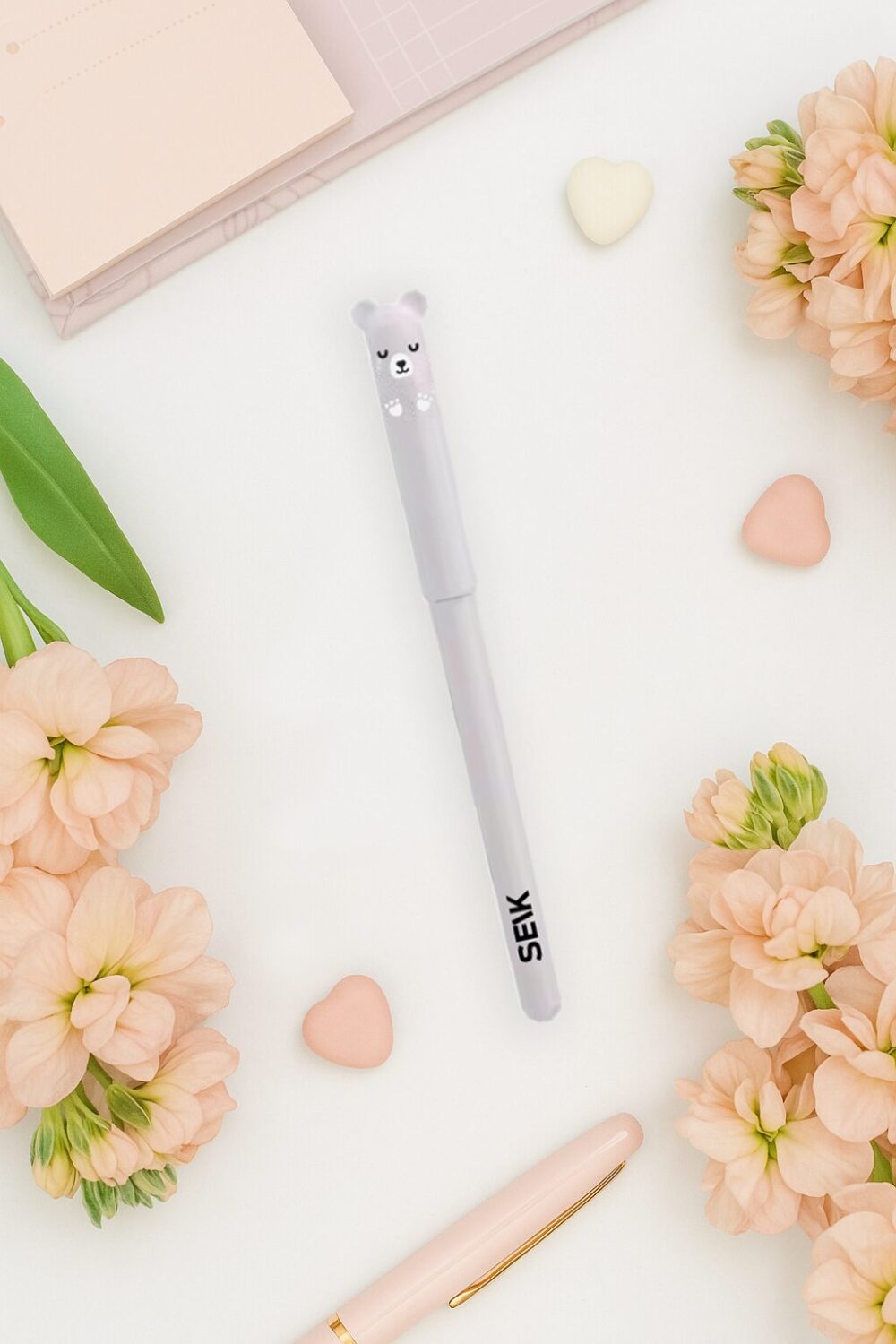 Gumovateľné pero - macko (1ks)