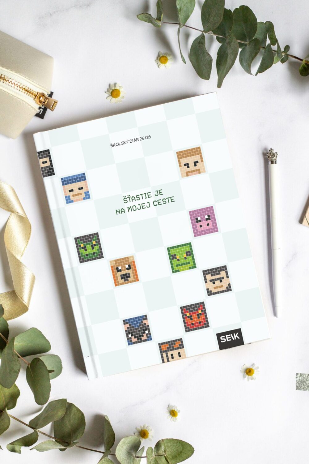 Školský diár 25/26 pre deti - Šťastie je na mojej ceste