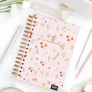 Bullet journal / zápisník s bodkami (pevný obal) - Little things