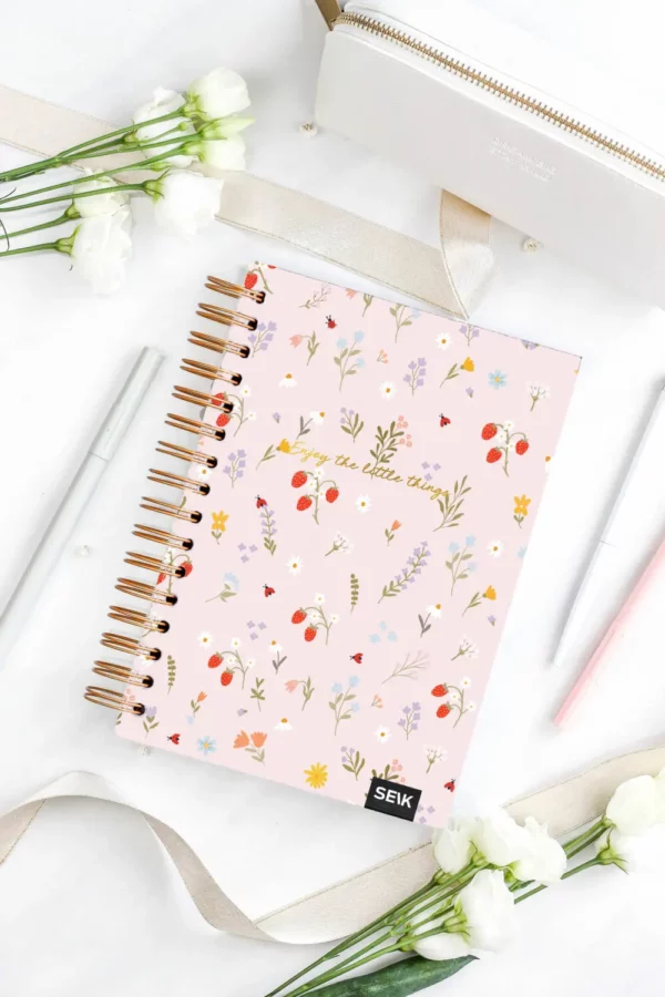 Bullet journal / zápisník s bodkami (pevný obal) - Little things