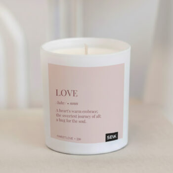 Sviečka pre šťastie - Love