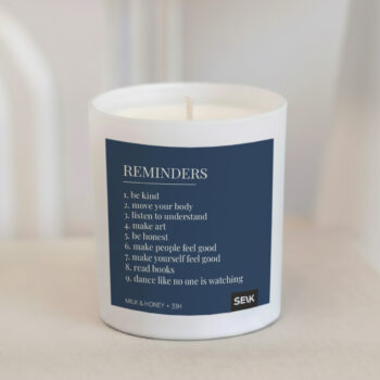 Sviečka pre šťastie - Reminders