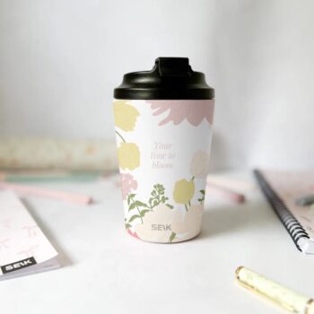 Termoska/hrnček na kávu - your time to bloom (350ml)