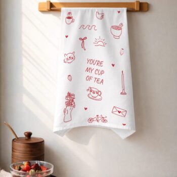 Kuchynská utierka – You’re my cup of tea