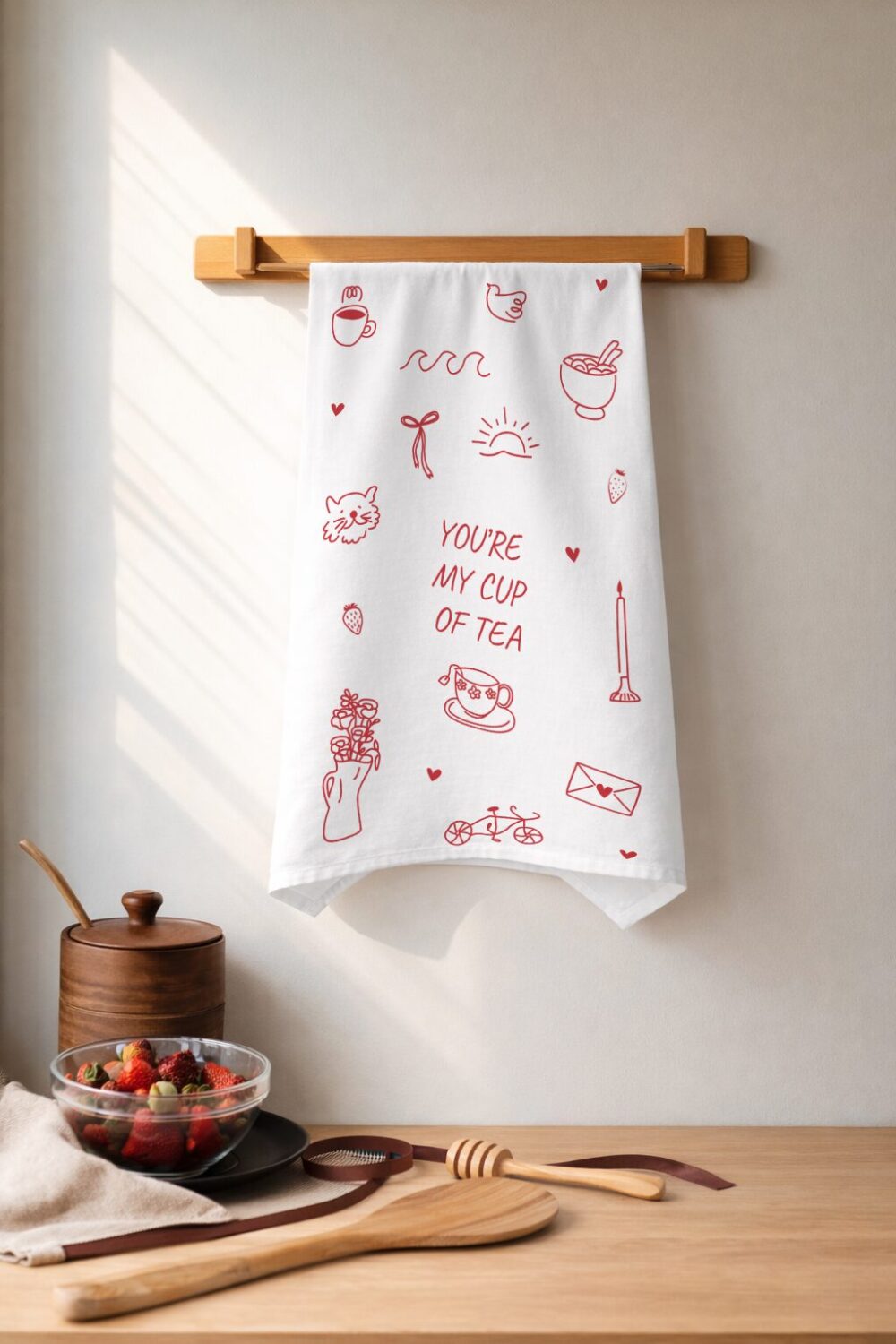 Kuchynská utierka – You’re my cup of tea