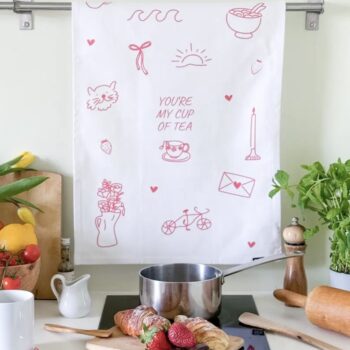 Kuchynská utierka – You’re my cup of tea