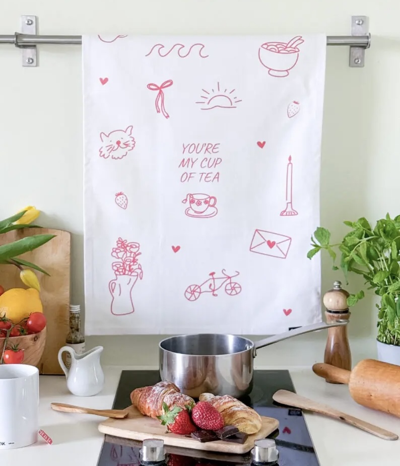 Kuchynská utierka – You’re my cup of tea
