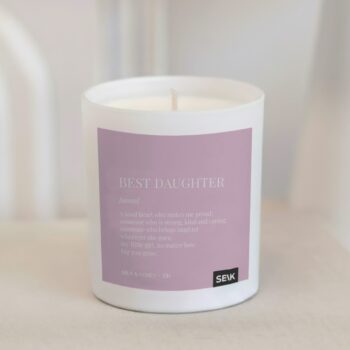 Sviečka pre šťastie - Best daughter