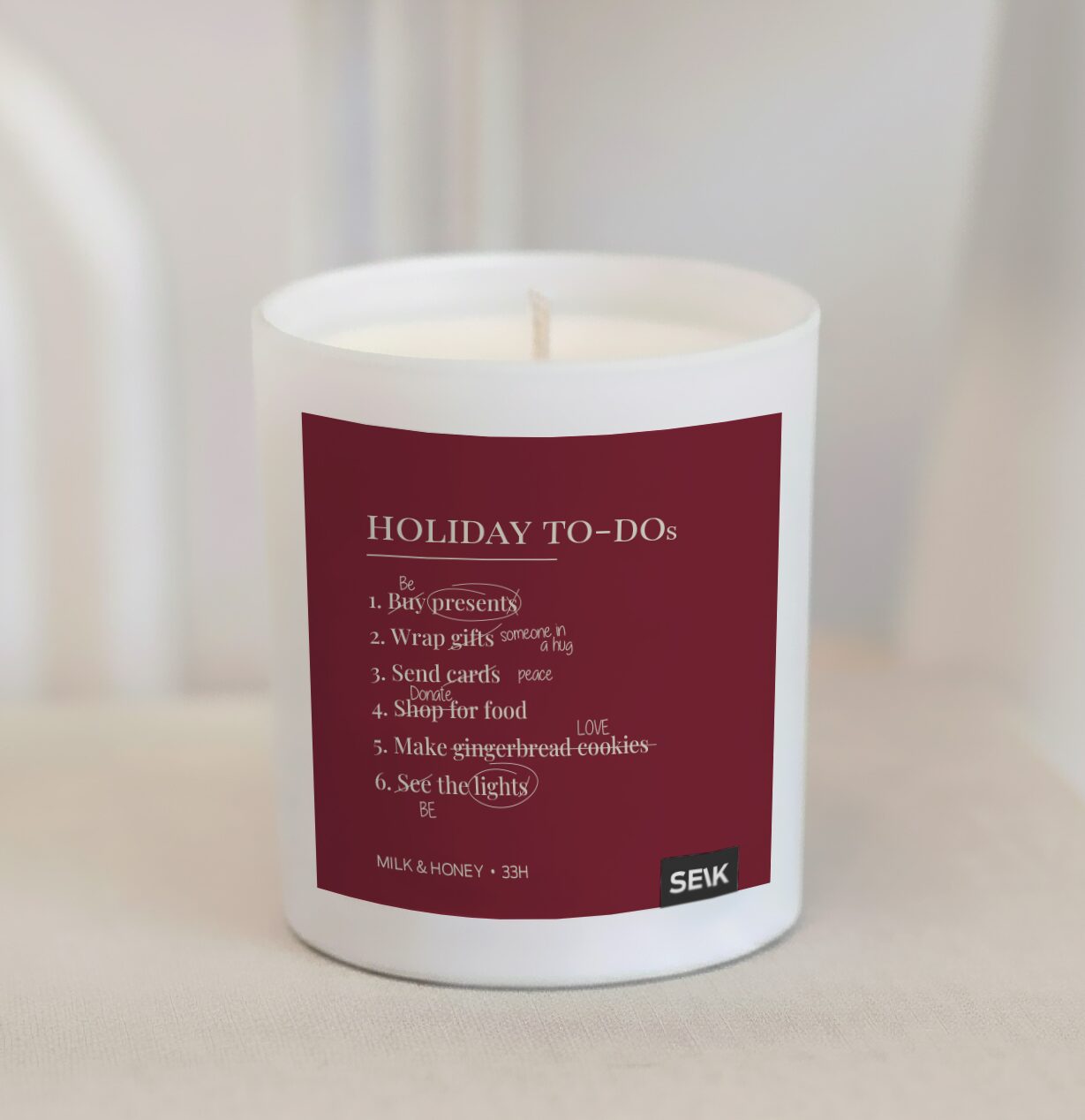 Šťastná sviečka - Holiday
